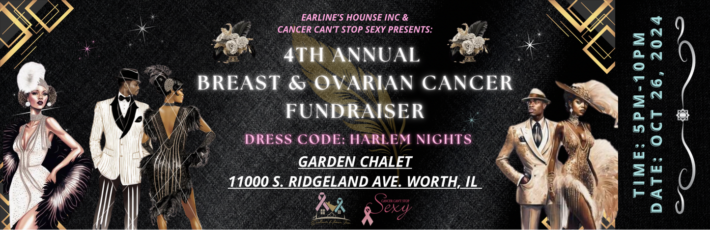 4th Annual Breast & Ovarian Cancer Fundraiser Ticket